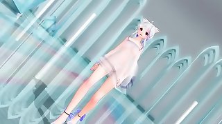 [MMD]PiNK CAT Submitted by Hazy