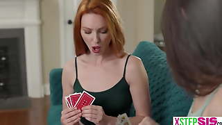 Stepsister Insisted on Playing Strip Poker