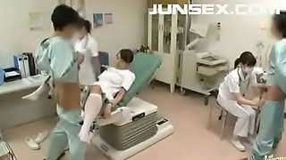 Enfermeiras japonesas coletoras de esperma