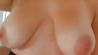 British blonde big natural boobs teen try porn