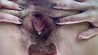 Hairy pussy in skirt hairy fetish video outdoor