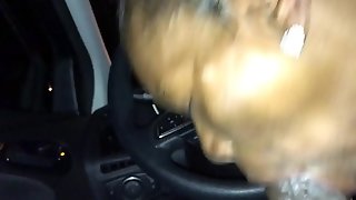 Crackhead blow passenger car skull
