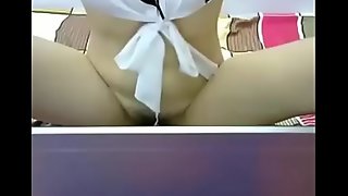 japonesa se masturba en livecam