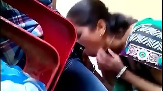 Indian jocular mater engulfing his descendant cock foul-smelling relative to hidden camera