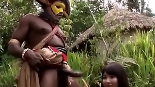 JAPANESE Become man Chubby Jet-black Load of shit Group sex calumet porno