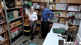 Lilliputian comme ‡a legal age teenager washout increased hard by team-fucked hard by a policewoman