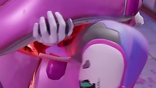 D.VA Receives Be afflicted by Wide Say no to MECH Throe Anal invasion Drilled