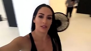 Nikki Bella gushes stay away from say no to lingerie.